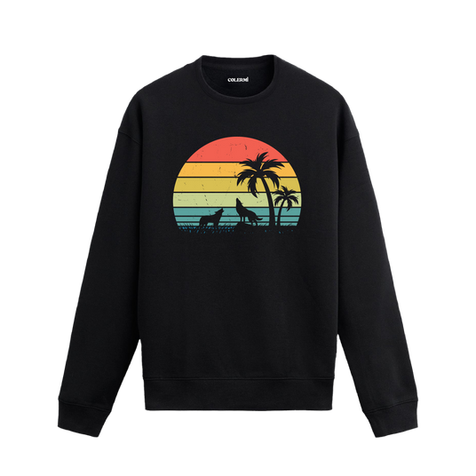 Howling at Sunset Sweatshirt