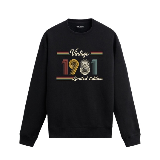 Classic Vintage 1981 Sweatshirt