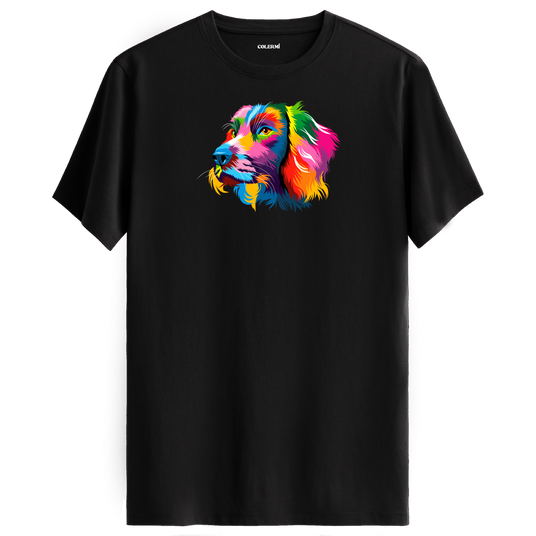 Colorful Cocker Spaniel Tee – Artistic Dog Lover Tee