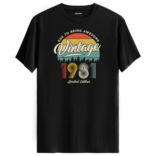 Vintage T-Shirt- 1981 Nostalji