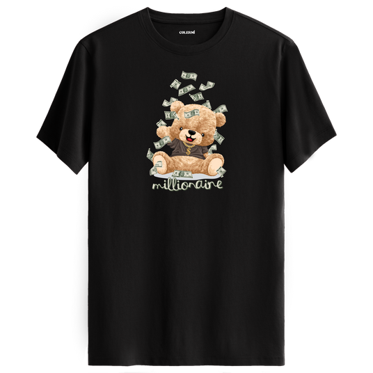 Millionaire Bear T-Shirt – Fun Money Vibes | Premium Cotton Tee