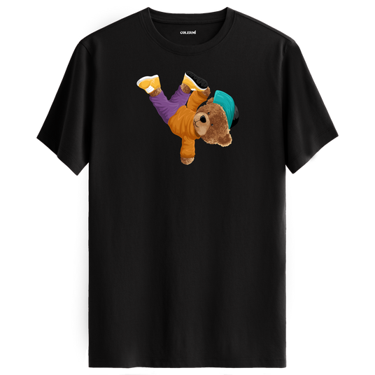 Breakdance Bear T-Shirt – Fun and Bold Street Dance Design