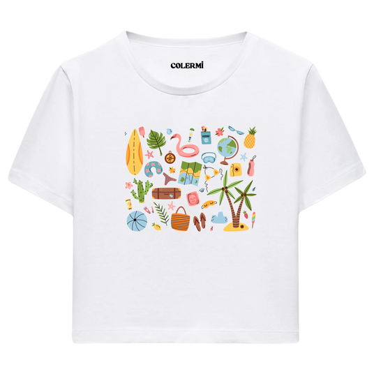 Crop T-Shirt - Yazın Keşfi
