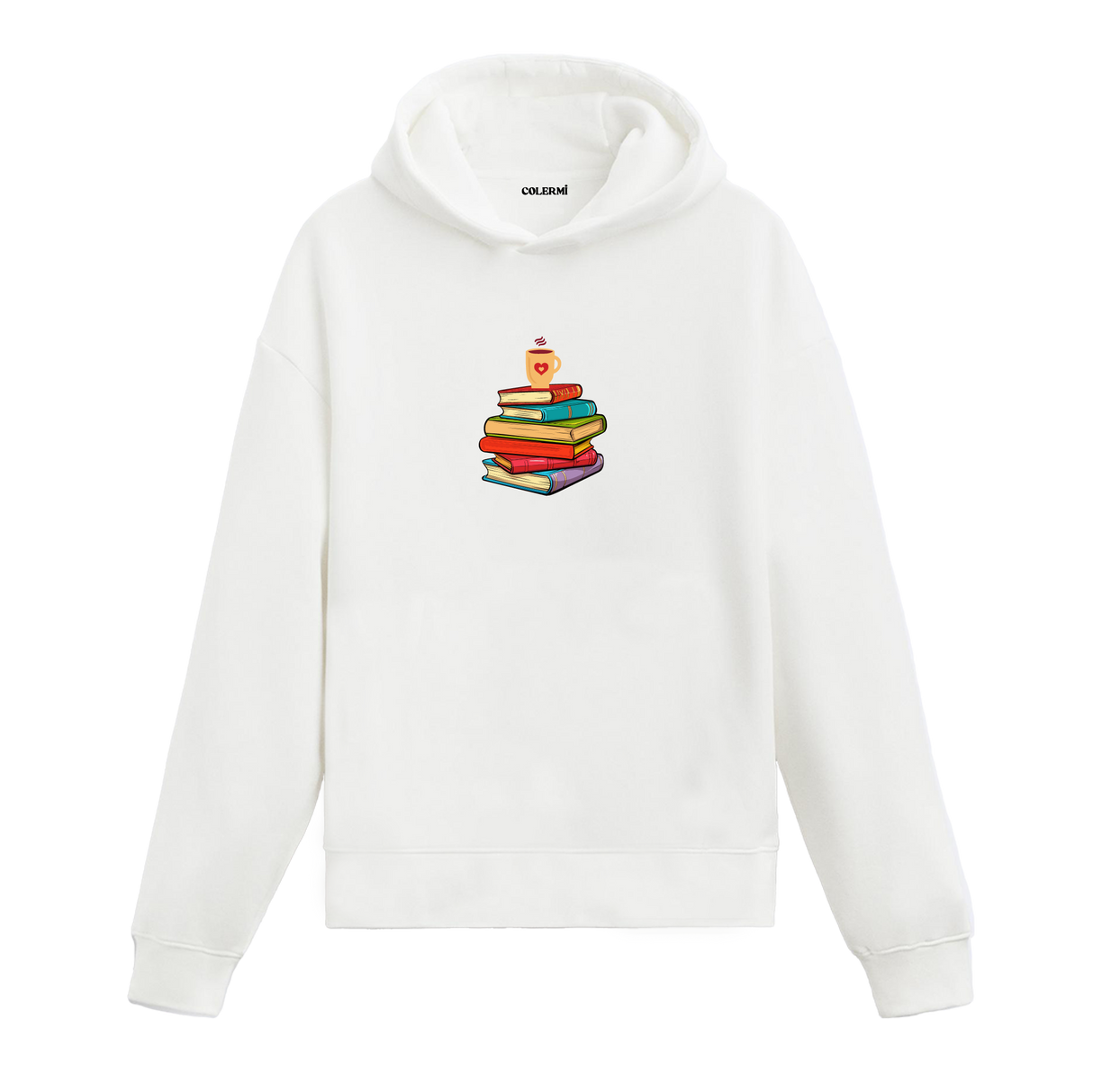 Books & Coffee Hoodie – Cozy Moments, Peaceful Vibes