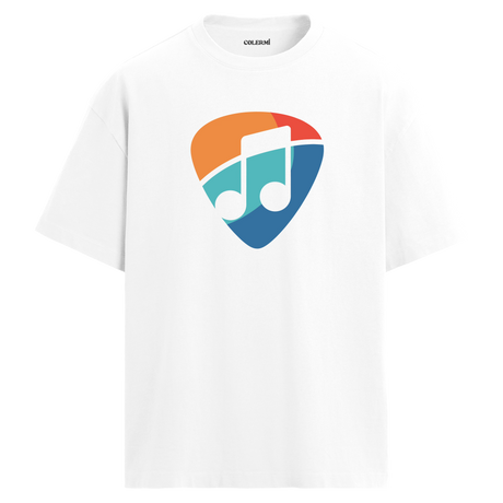 Müzik Ruhu %100 Pamuk Yuvarlak Yaka T-shirt