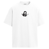 Headphones & Melody Oversize Unisex T-Shirt – Bisiklet Yaka