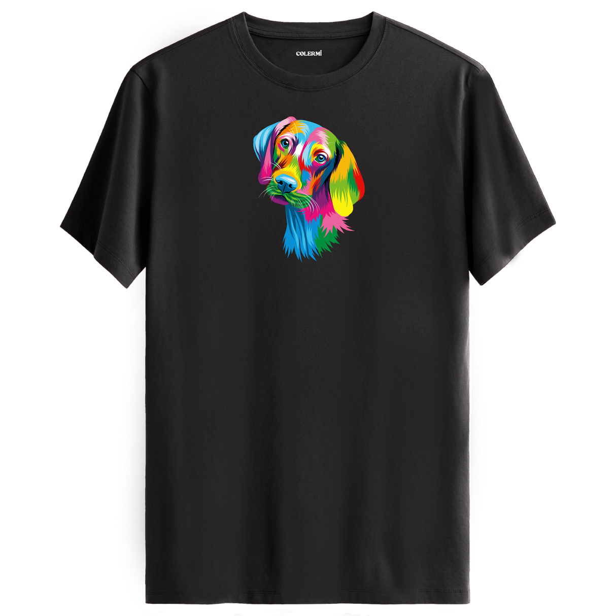 Colorful Vizsla Printed Unisex Tee