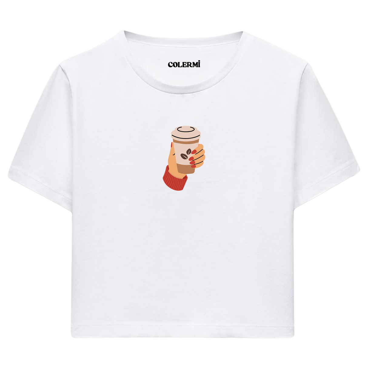 Coffee Lover Women’s Crop T-Shirt