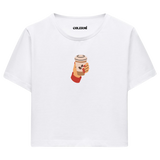 Coffee Lover Women’s Crop T-Shirt