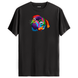 Sad Pug Tee – Vibrant Pop Art Dog Shirt