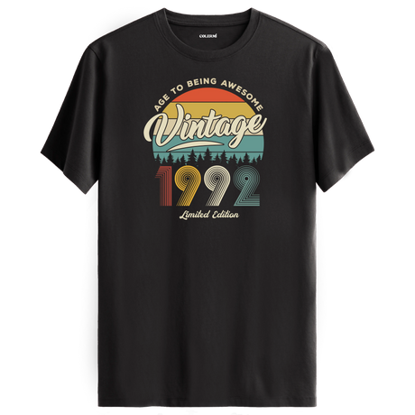 1992 Nostalgia Vintage T-Shirt - Retro Style & Timeless Design