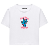 Chasing Dreams Kadın Crop T-Shirt
