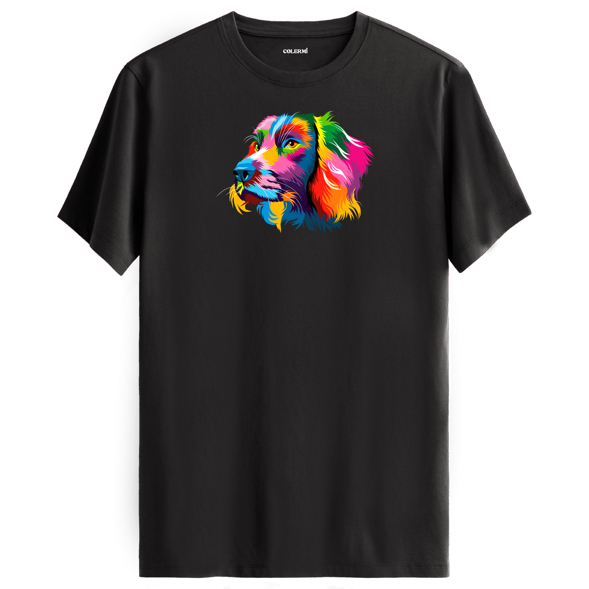 Colorful Cocker Spaniel Tee – Artistic Dog Lover Tee