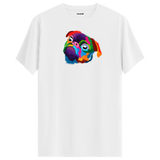 Sad Pug Tee – Vibrant Pop Art Dog Shirt