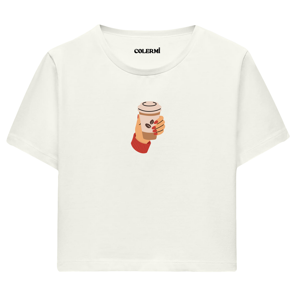 Coffee Lover Women’s Crop T-Shirt