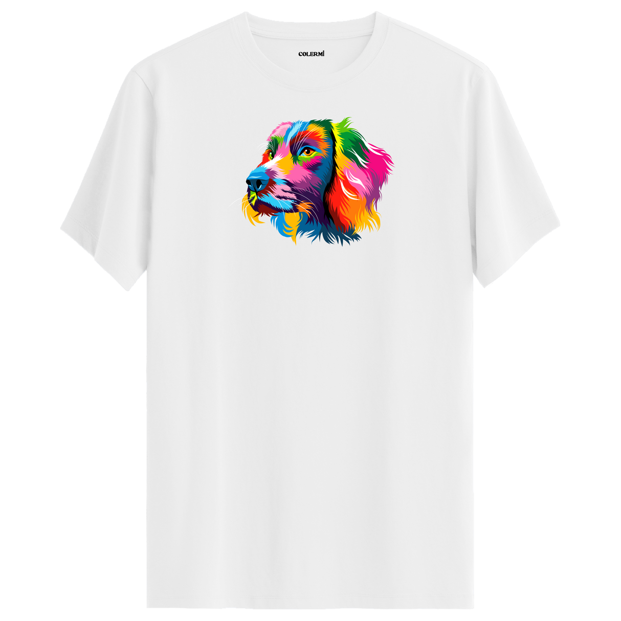 Colorful Cocker Spaniel Tee – Artistic Dog Lover Tee