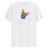 Colorful French Bulldog Printed Unisex Tee