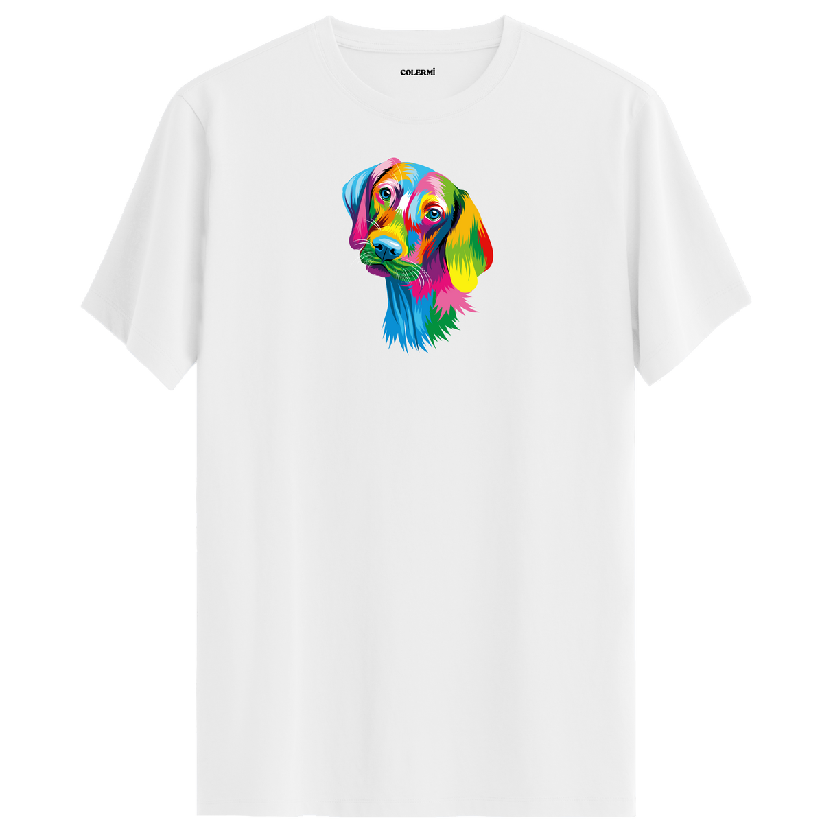 Colorful Vizsla Printed Unisex Tee