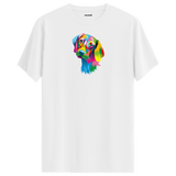 Colorful Vizsla Printed Unisex Tee