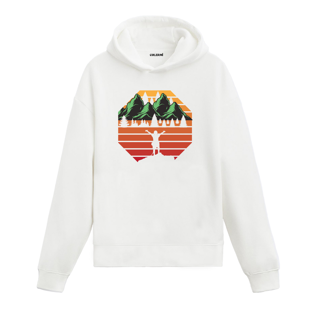 Freedom at Nature's Peak Graphic Hoodie