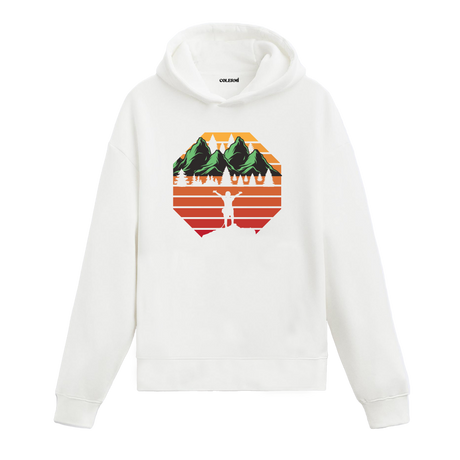 Freedom at Nature's Peak Graphic Hoodie