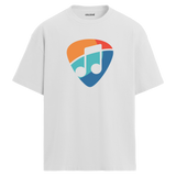 Müzik Ruhu %100 Pamuk Yuvarlak Yaka T-shirt