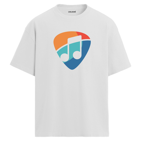 Müzik Ruhu %100 Pamuk Yuvarlak Yaka T-shirt