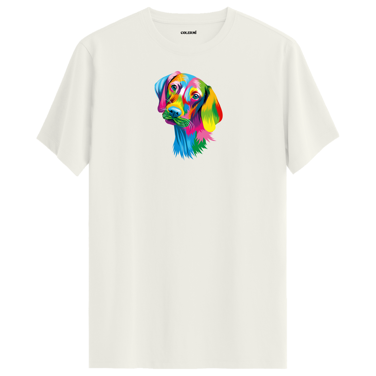 Colorful Vizsla Printed Unisex Tee