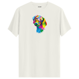 Colorful Vizsla Printed Unisex Tee