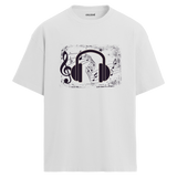 Melody Flow Oversize Unisex T-Shirt – Bisiklet Yaka
