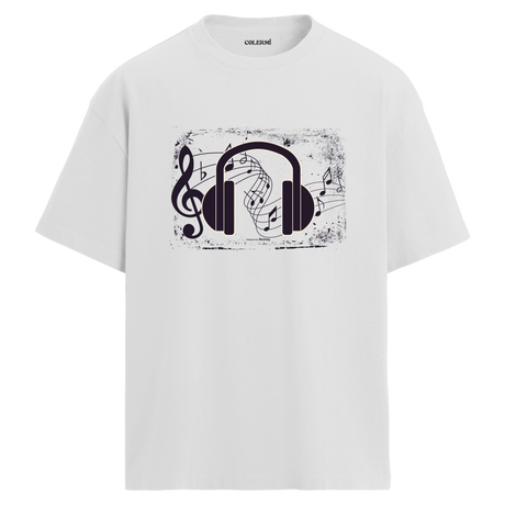 Melody Flow Oversize Unisex T-Shirt – Bisiklet Yaka