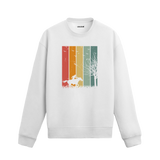 Retro Vahşi Koşu Sweatshirt