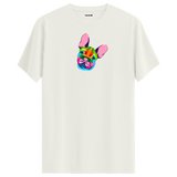 Colorful French Bulldog Printed Unisex Tee