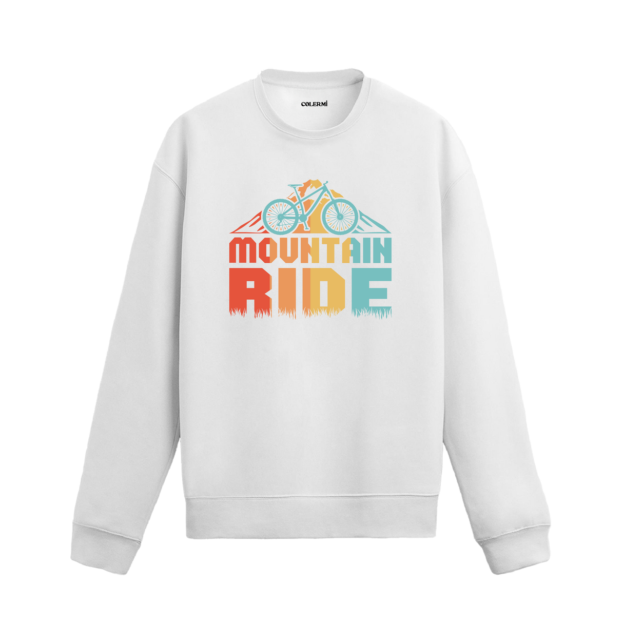 Retro Mountain Biking Passion Sweatshirt