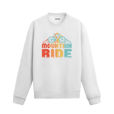 Retro Mountain Biking Passion Sweatshirt
