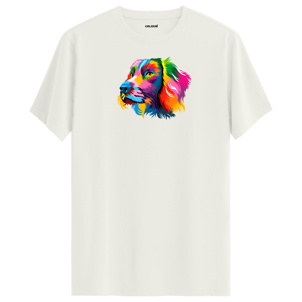 Colorful Cocker Spaniel Tee – Artistic Dog Lover Tee