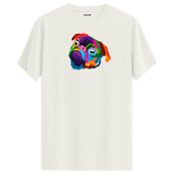 Sad Pug Tee – Vibrant Pop Art Dog Shirt