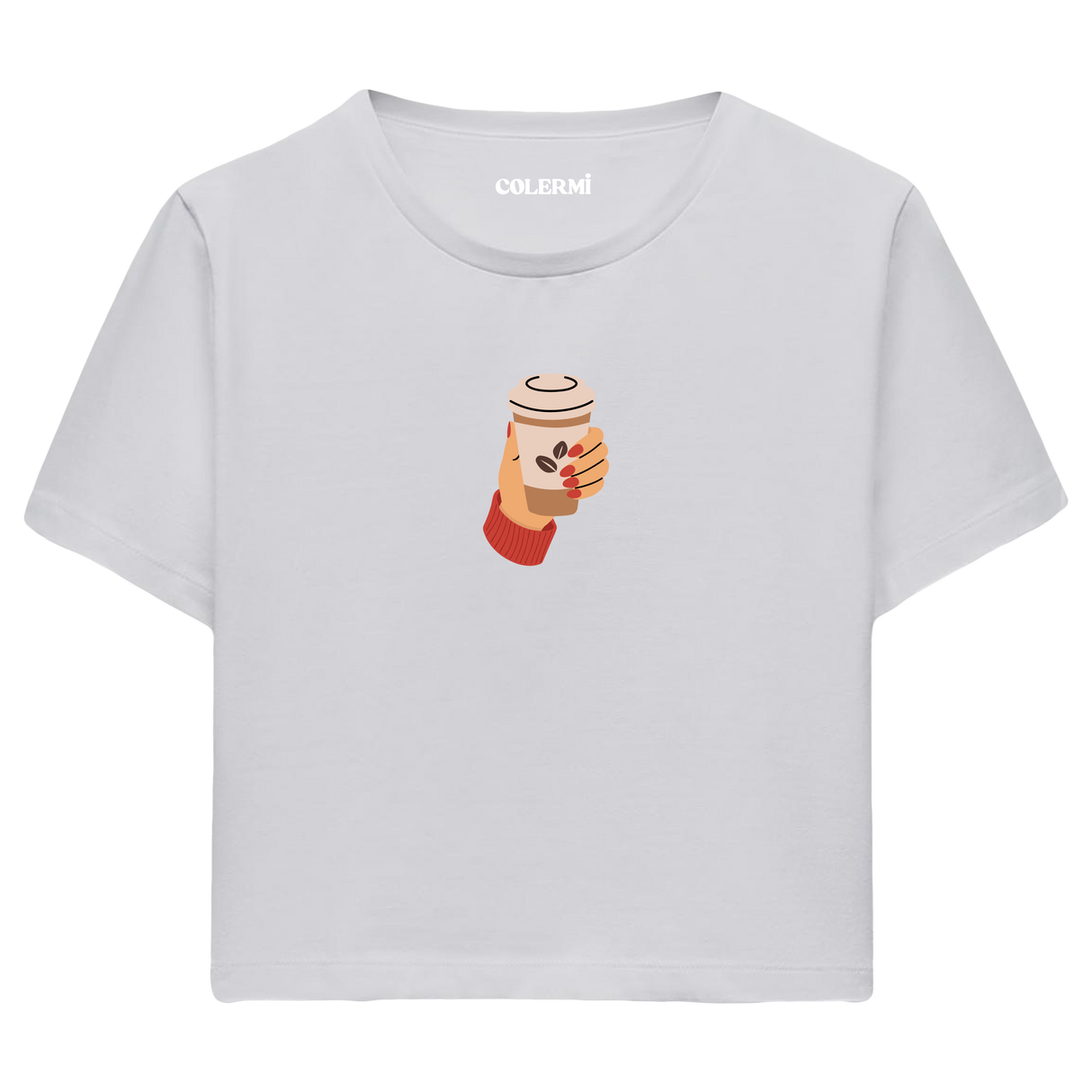 Coffee Lover Women’s Crop T-Shirt