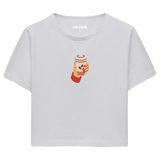 Coffee Lover Women’s Crop T-Shirt
