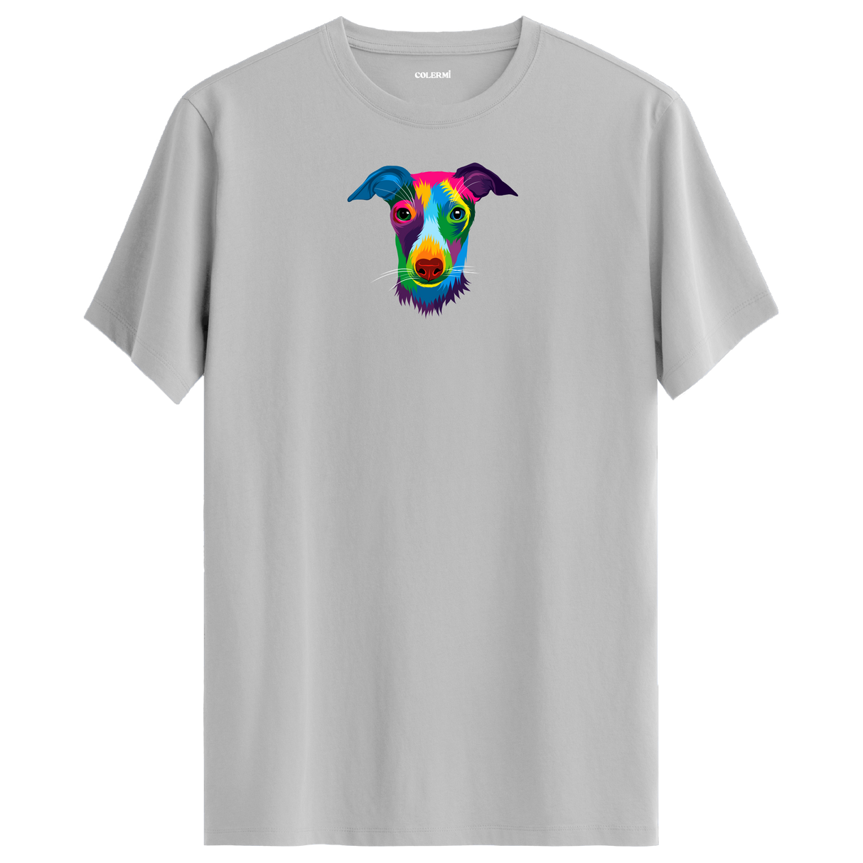 Colorful Italian Greyhound Printed Unisex Tee