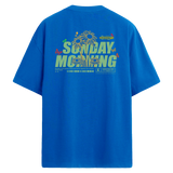 Back Print Oversized T-Shirt – Sunday Morning