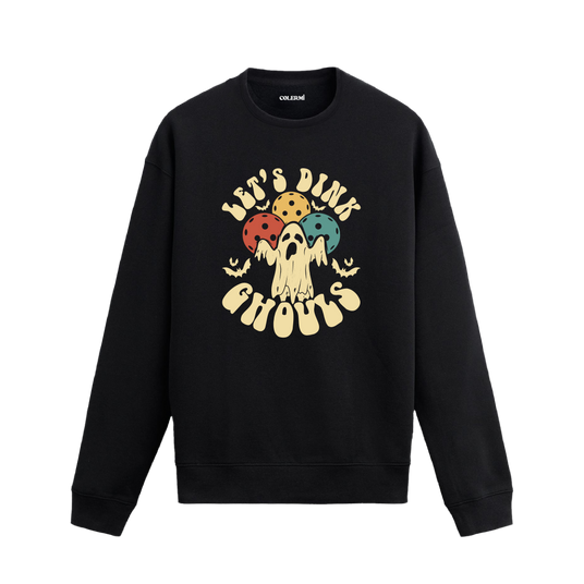 Let's Dunk Ghouls – Fun and Spooky Ghost Design Sweatshirt