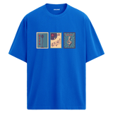 Retro Hitler Bisiklet Yaka Oversize Unisex T-Shirt