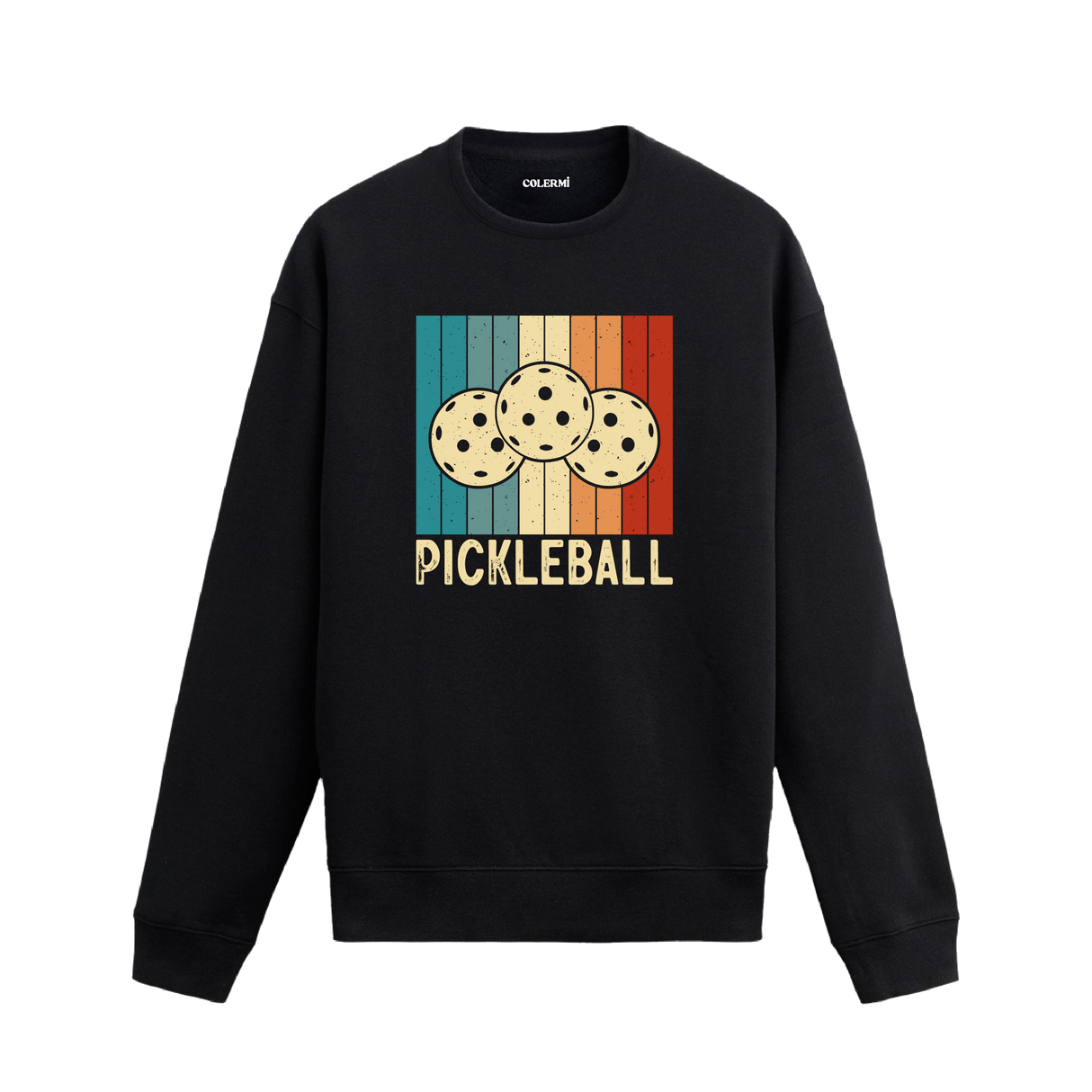 Pickleball Retro Fun Sweatshirt