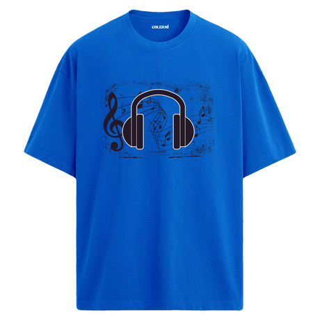 Melody Flow Oversize Unisex T-Shirt – Bisiklet Yaka