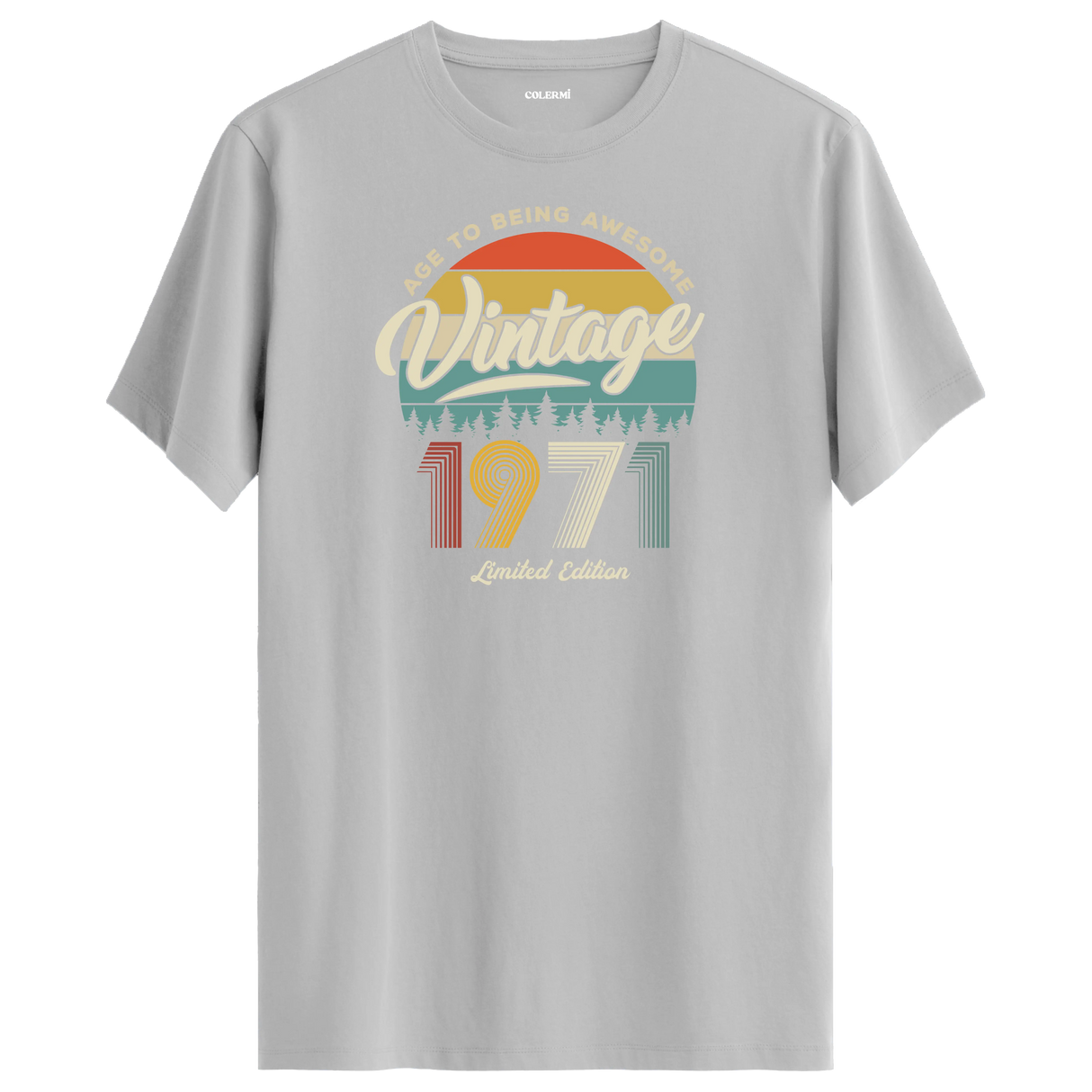 1971 Nostalgia Vintage T-Shirt - Retro Design & Iconic 70s Style