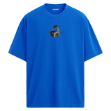 Headphones & Melody Oversize Unisex T-Shirt – Bisiklet Yaka
