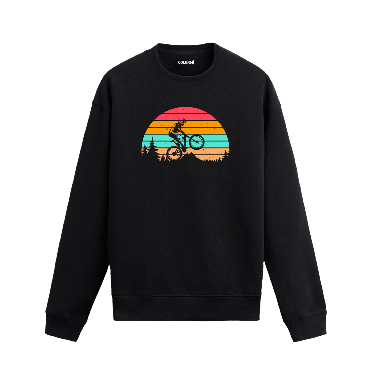 Retro Cycling Adventure Sweatshirt