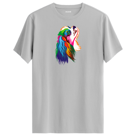 Colorful Cavalier Spaniel Tee – Vibrant Artistic Tee for Dog Lovers