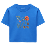 Nature-Inspired Women’s Crop T-Shirt – Winter Mood